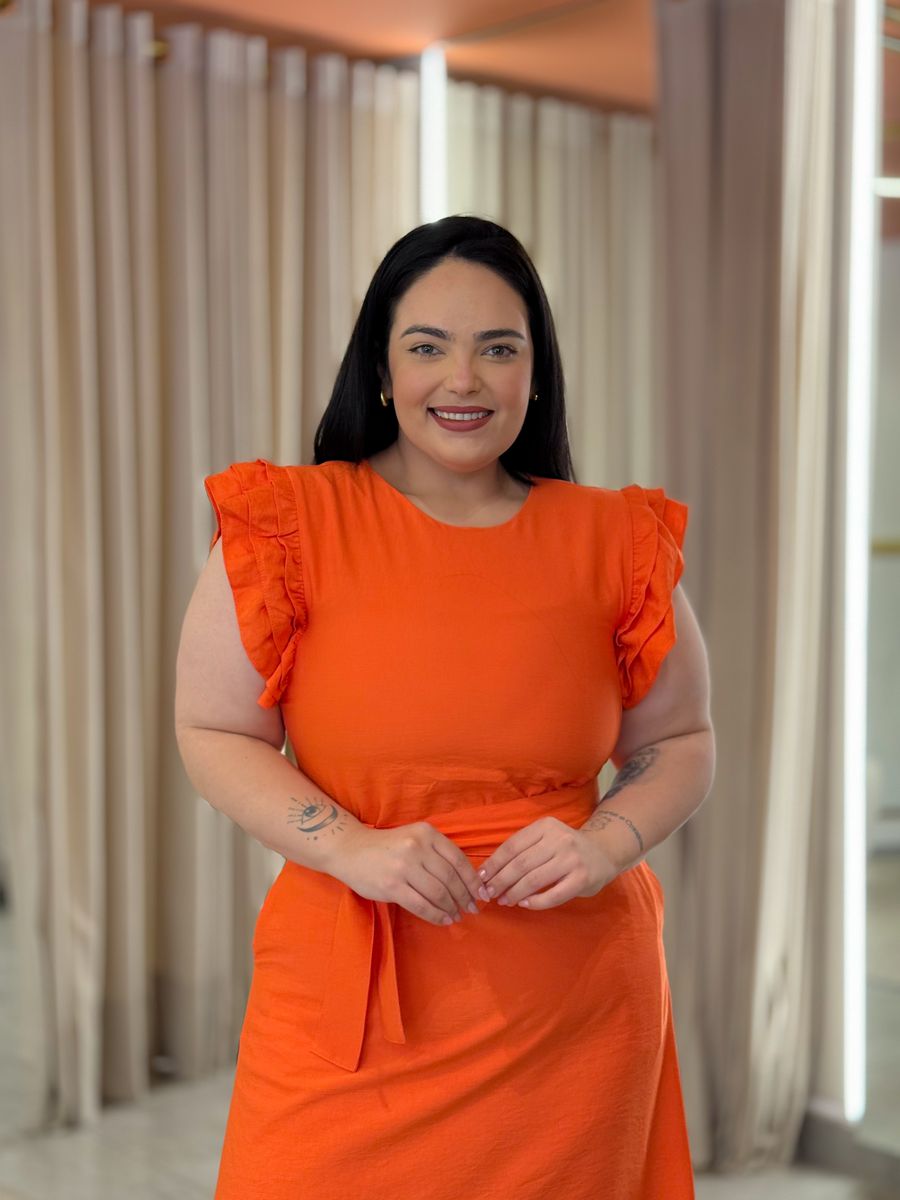 Vestido Mara Laranja