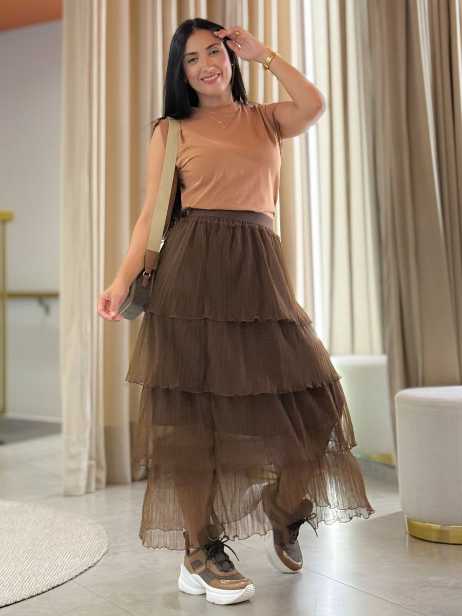 Saia Paola Marrom