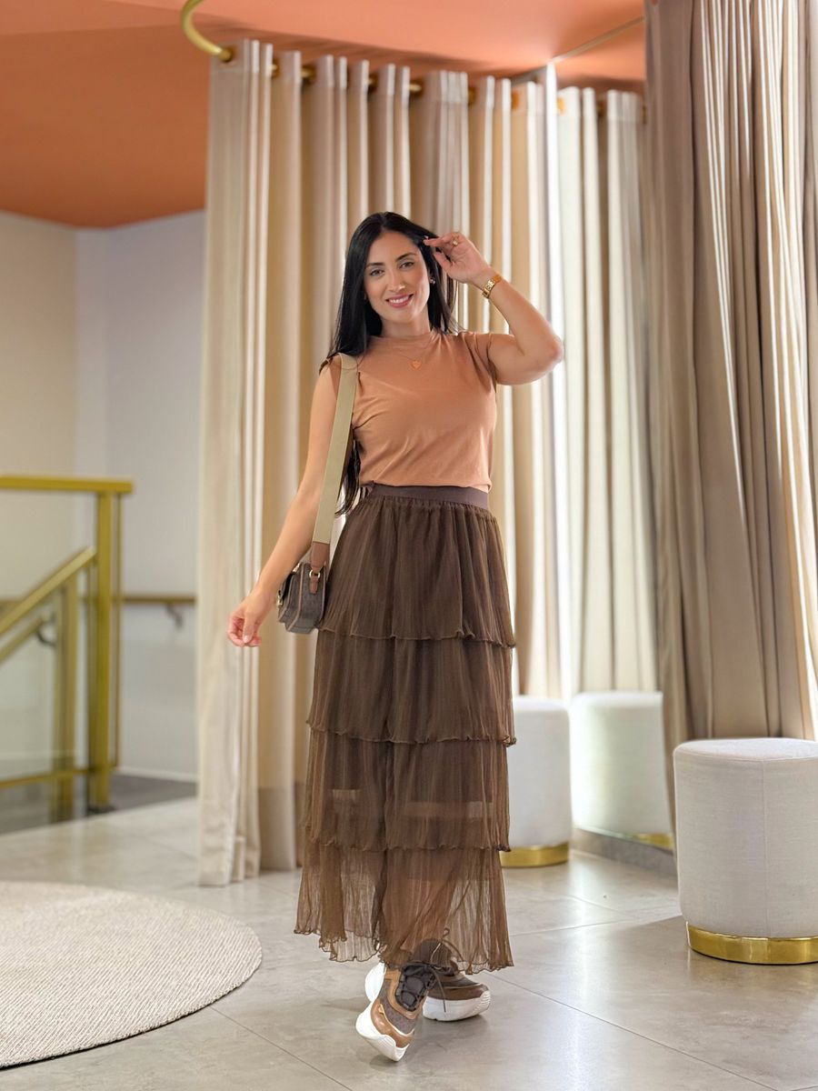 Saia Paola Marrom