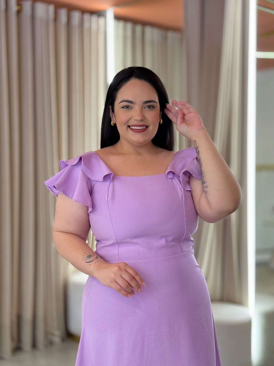 Vestido Ane Lilás