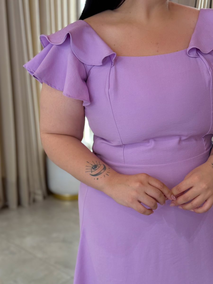 Vestido Ane Lilás