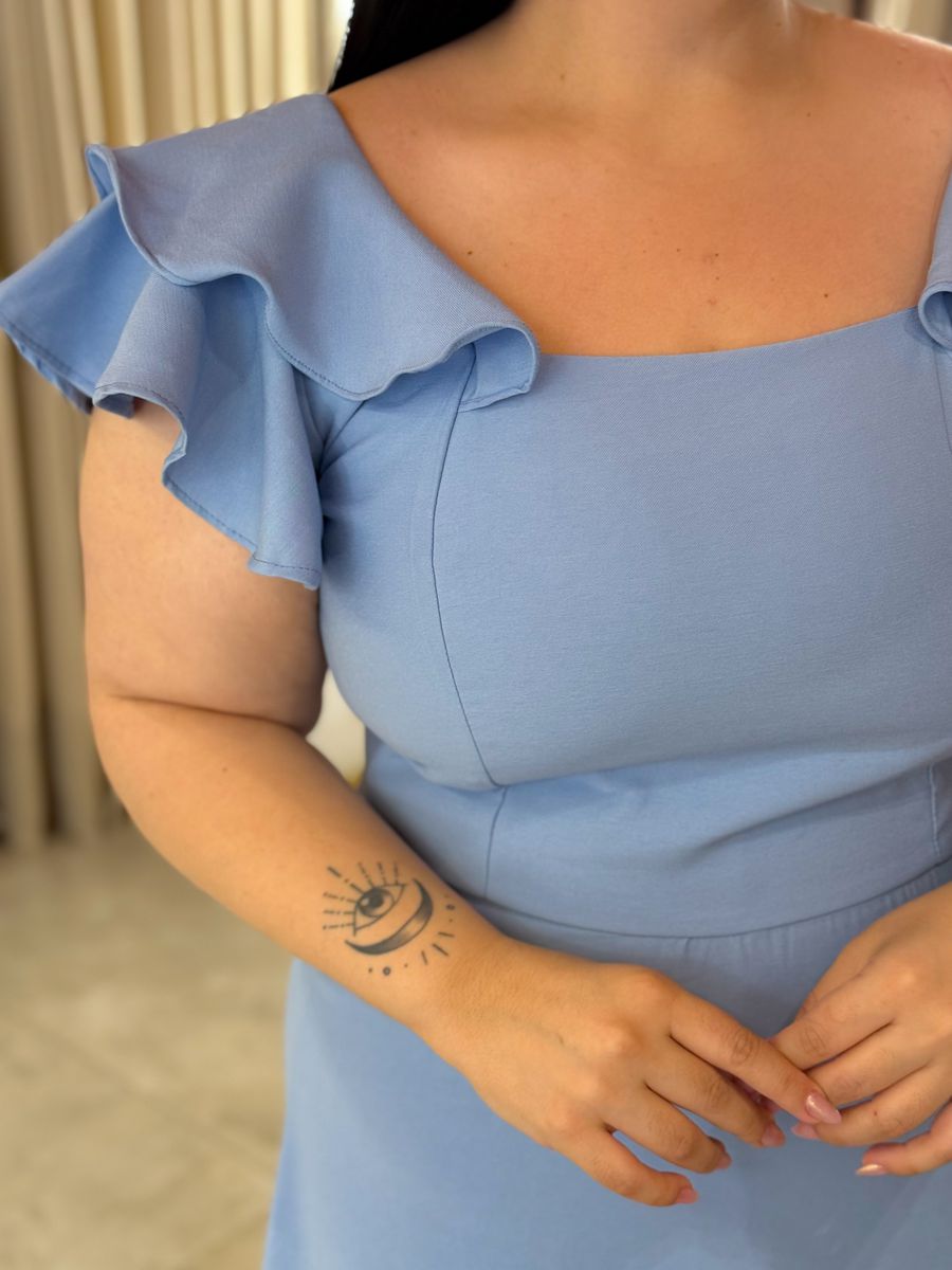 Vestido Ane Azul Bebe