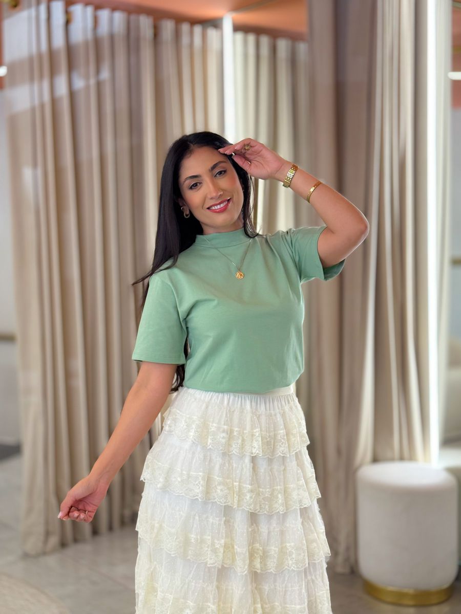 Blusa Betina Verde Pistache