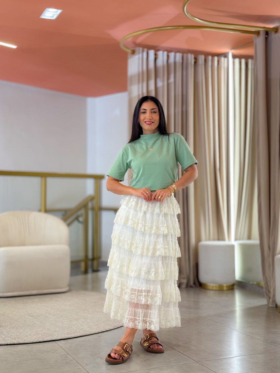 Blusa Betina Verde Pistache