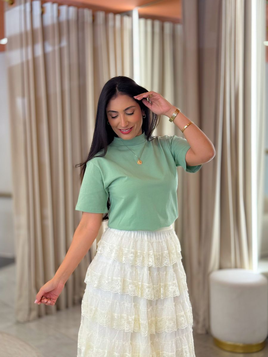 Blusa Betina Verde Pistache