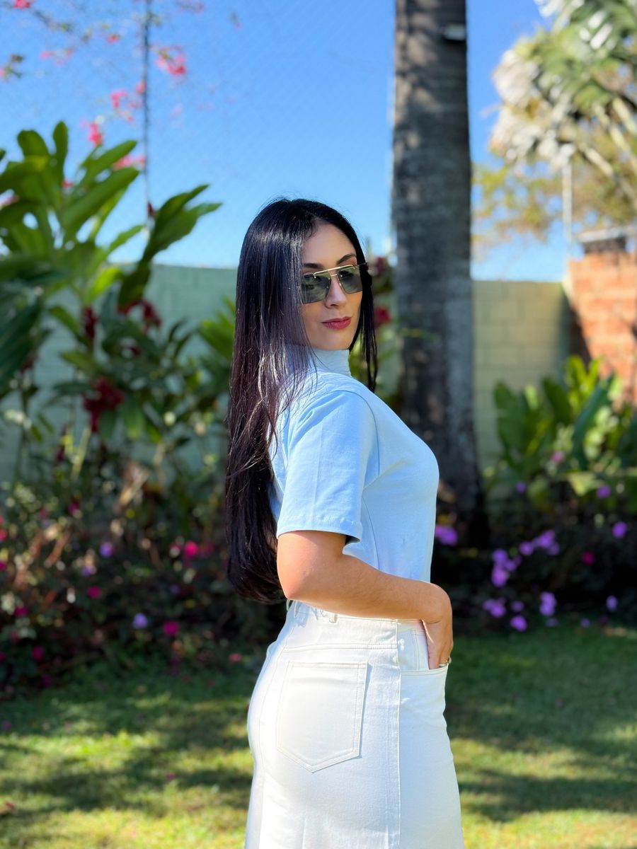 Blusa Betina Azul Bebe