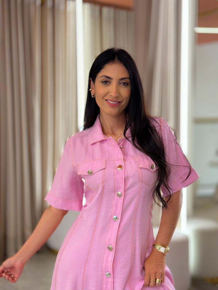 Vestido Maite Rosa Bebe
