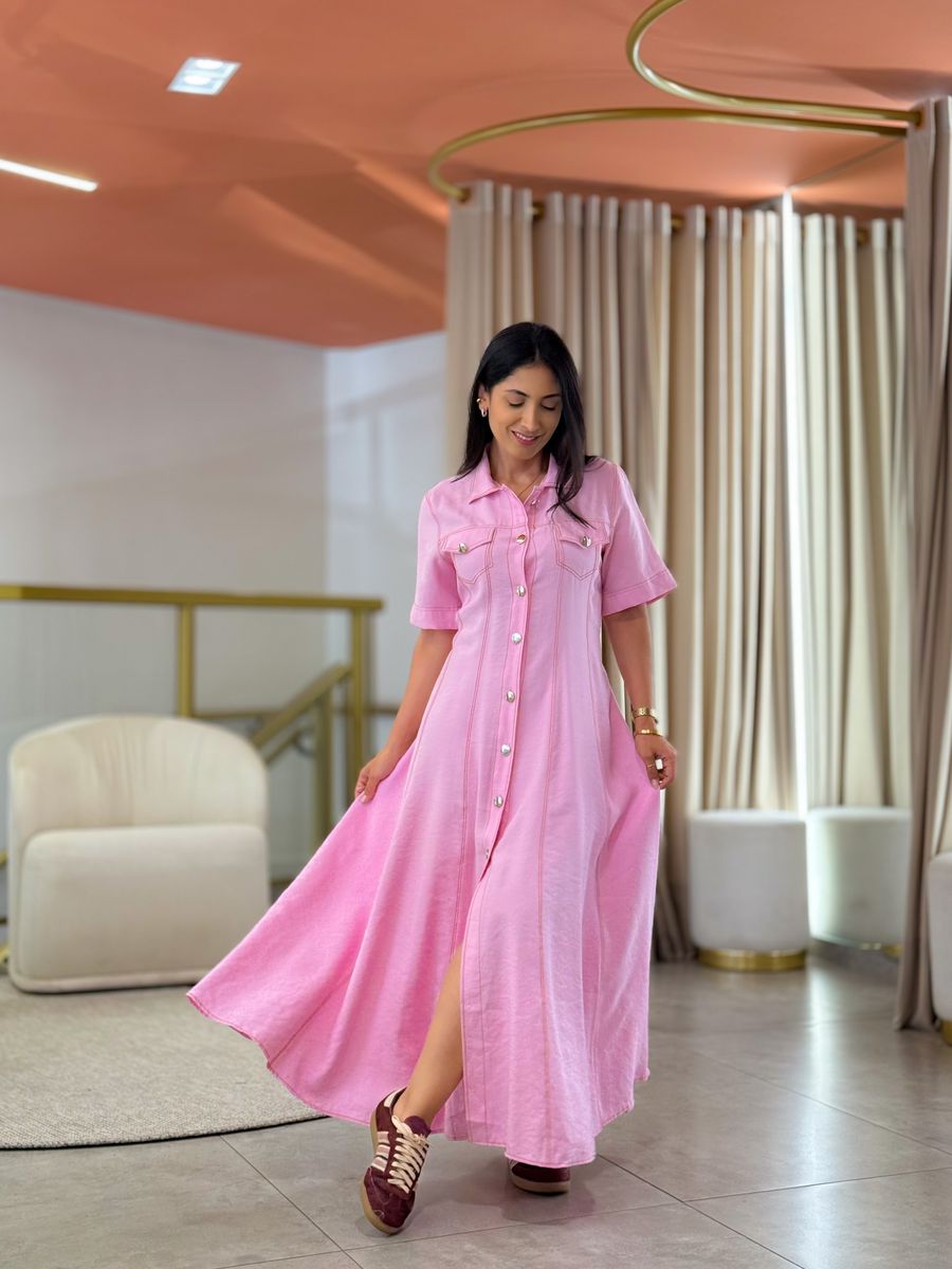 Vestido Maite Rosa Bebe