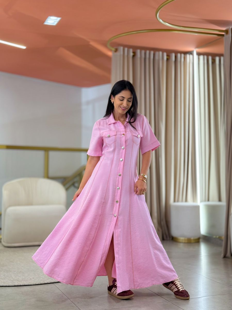 Vestido Maite Rosa Bebe
