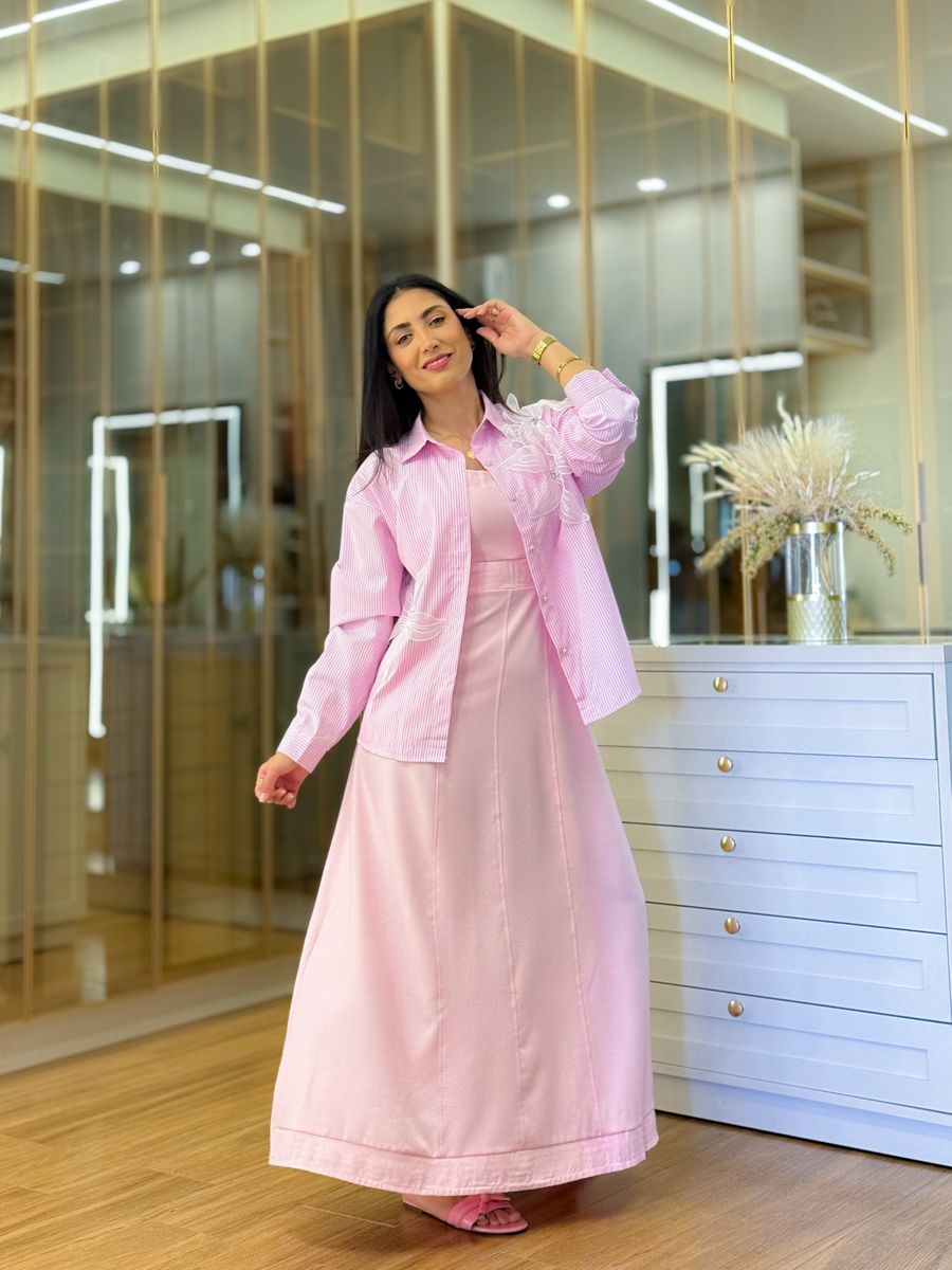 Camisa Penelope Rosa