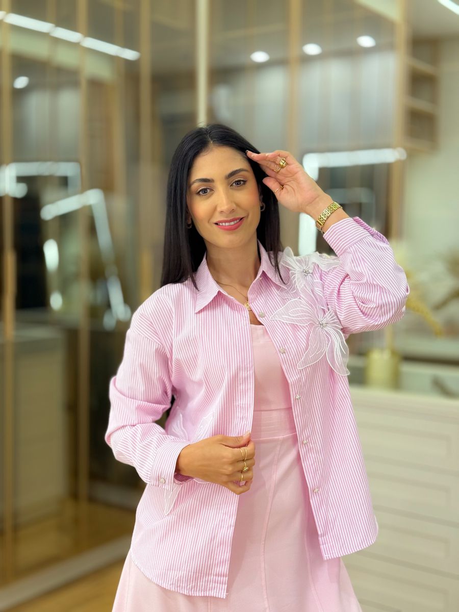 Camisa Penelope Rosa