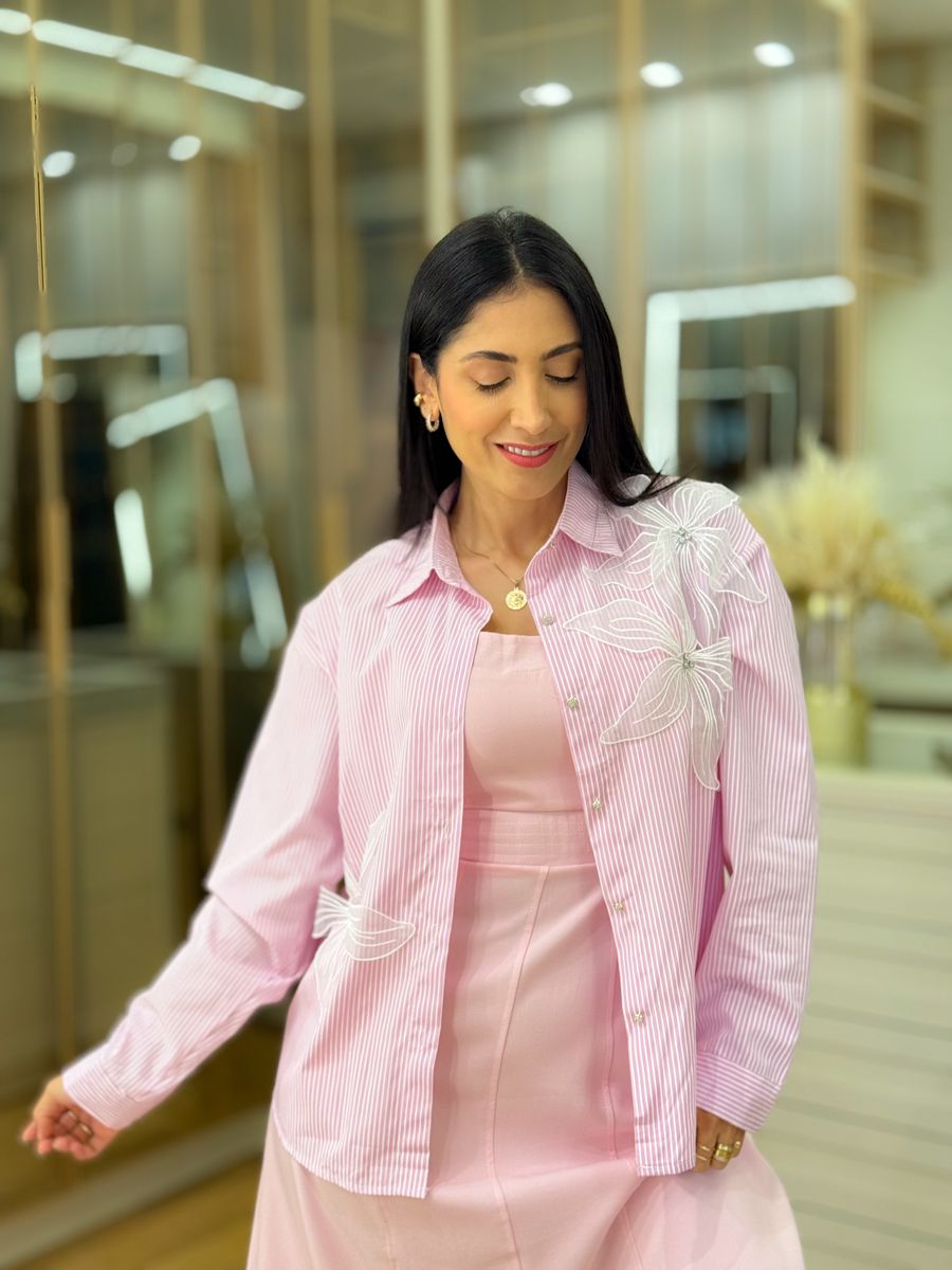 Camisa Penelope Rosa