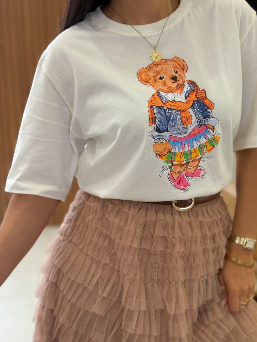 T-shirt Ted Branco
