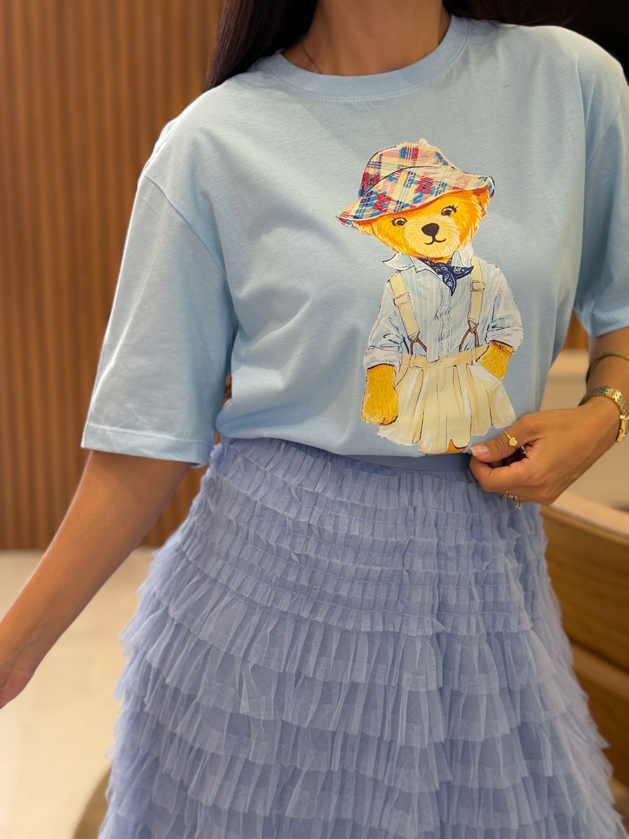T-shirt Ted Azul