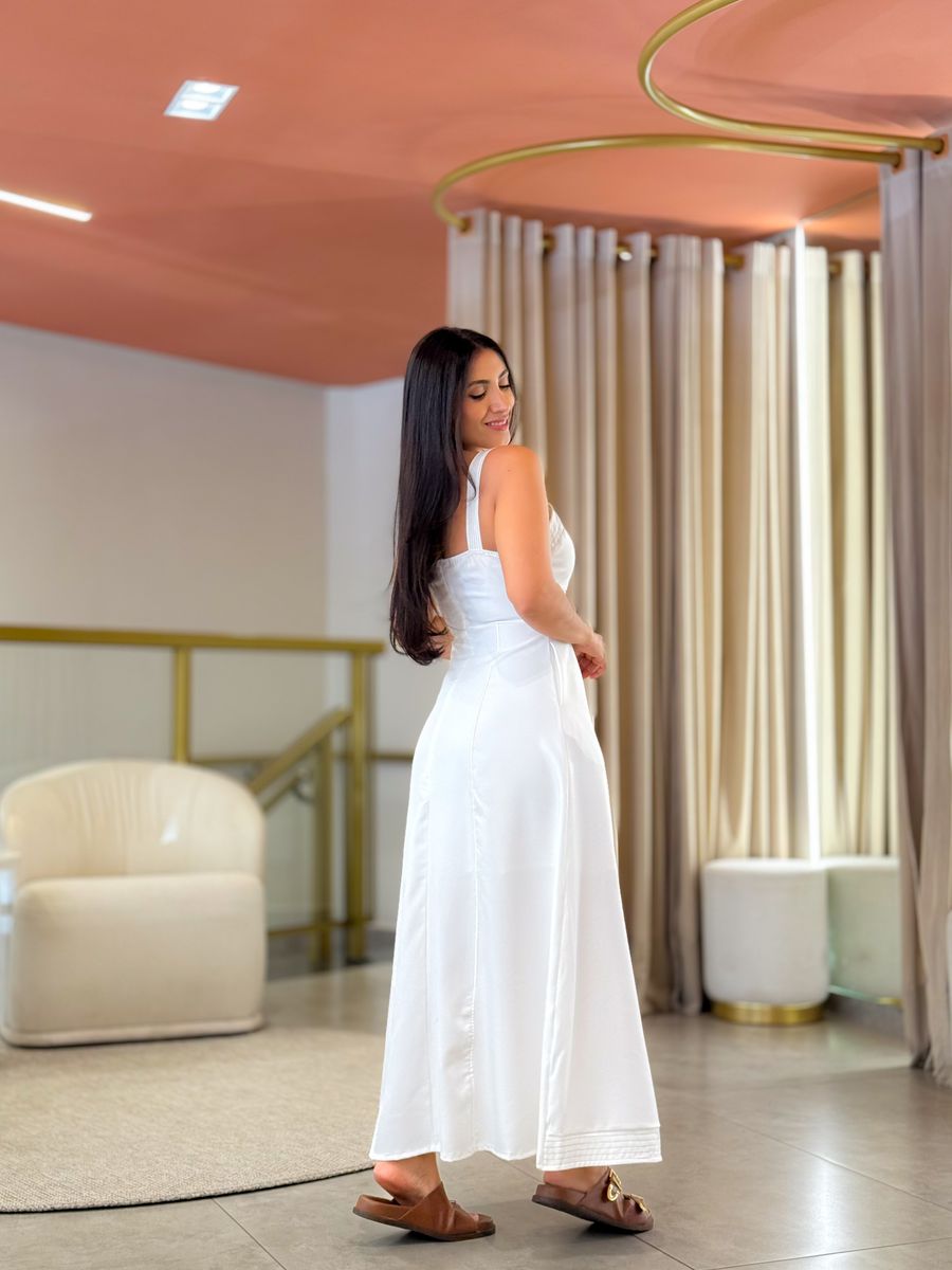 Vestido Naiara Branco