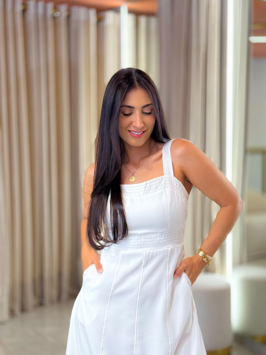 Vestido Naiara Branco