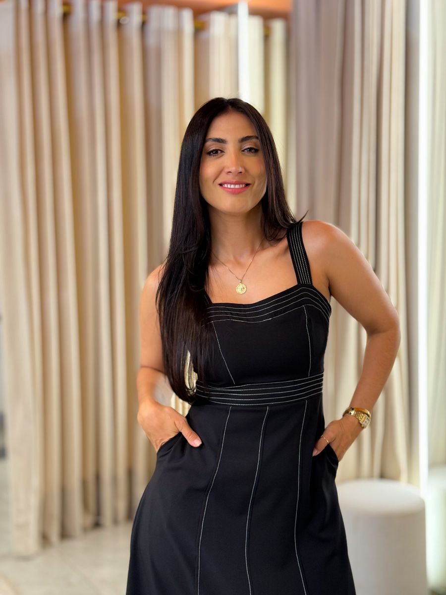 Vestido Naiara Preto