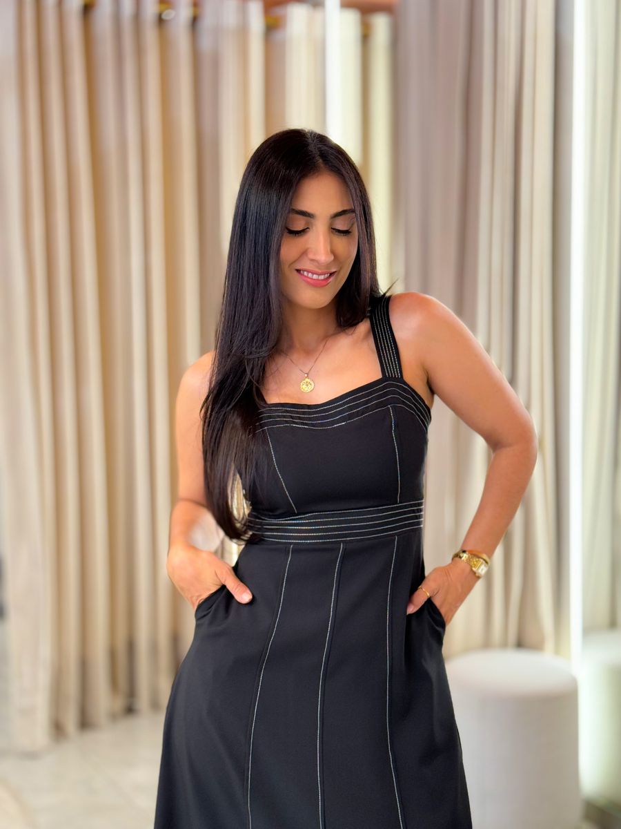 Vestido Naiara Preto