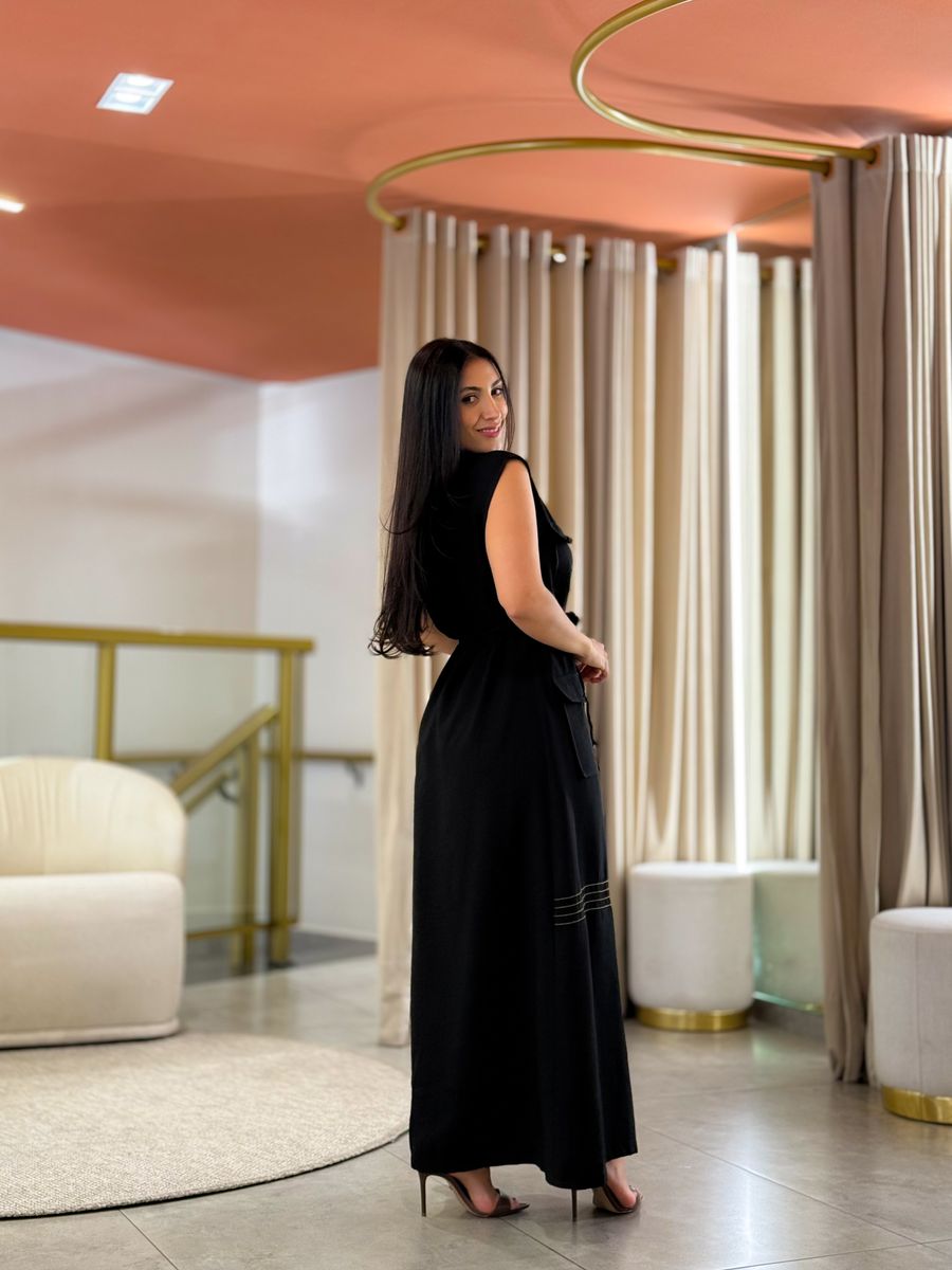 Vestido Ayla Preto