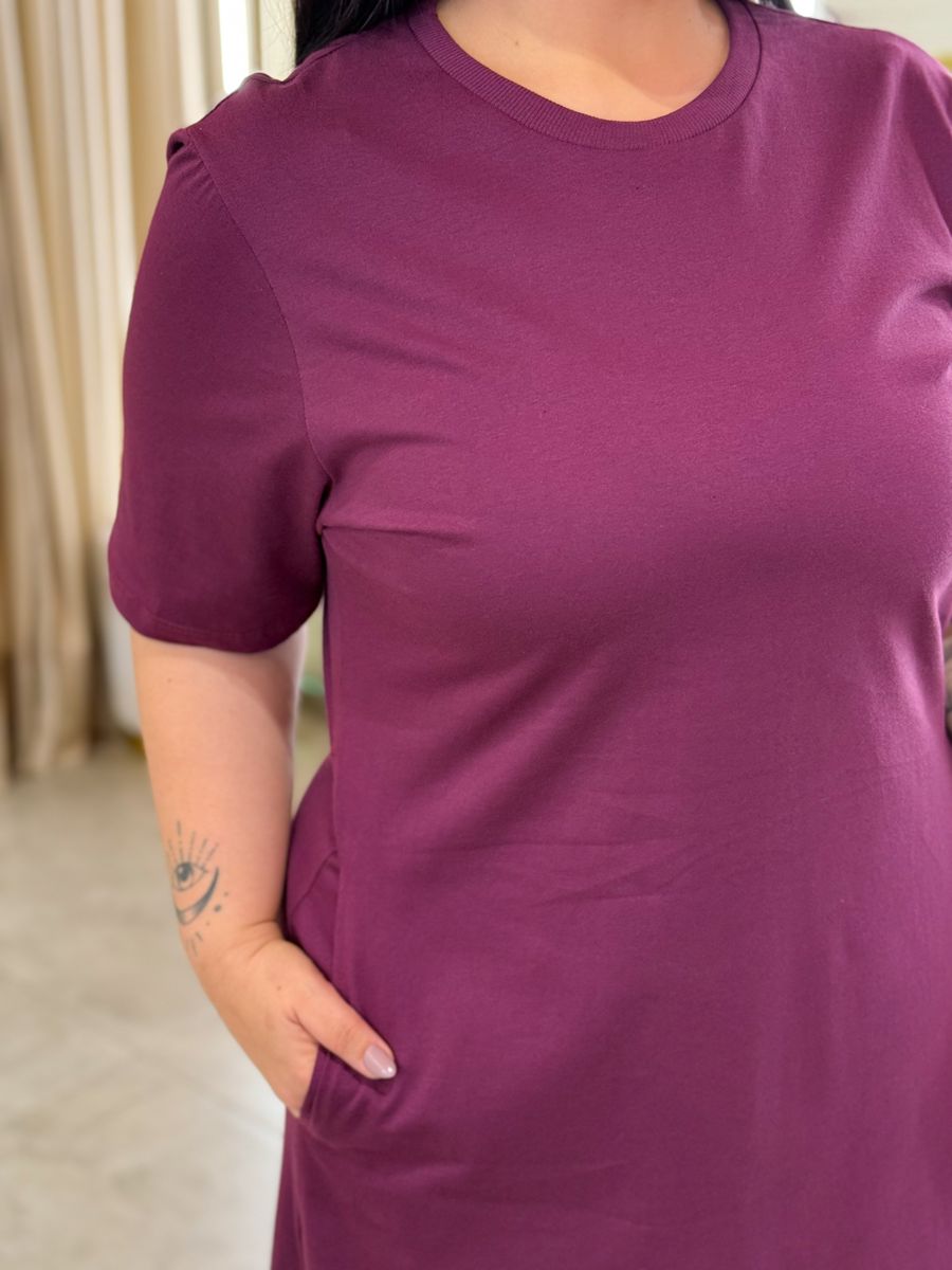 Vestido Leonora Roxo