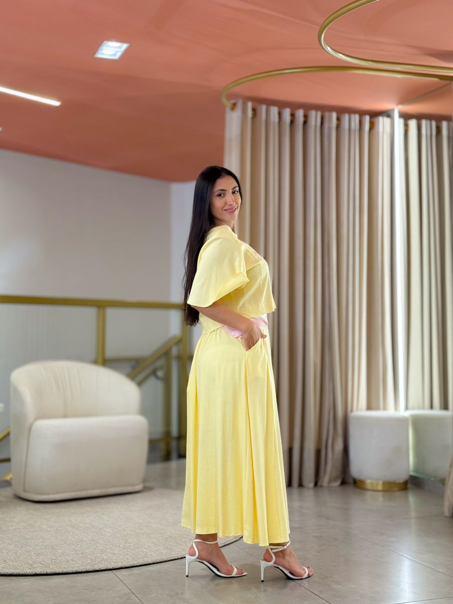 Conjunto Taina Amarelo