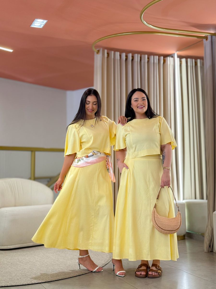 Conjunto Taina Amarelo