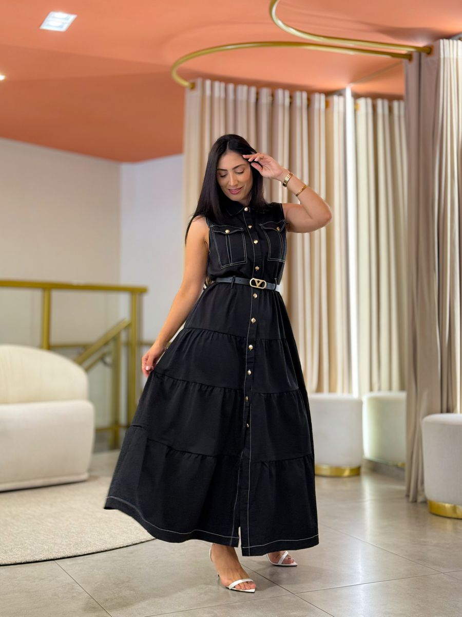 Vestido Isabel Preto