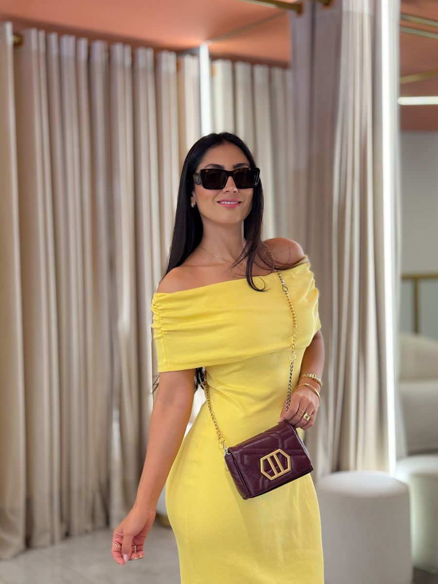 Vestido Carolina Amarelo