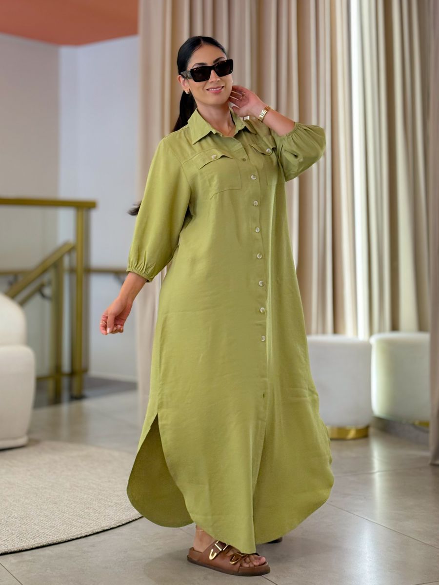 Vestido Betania Verde