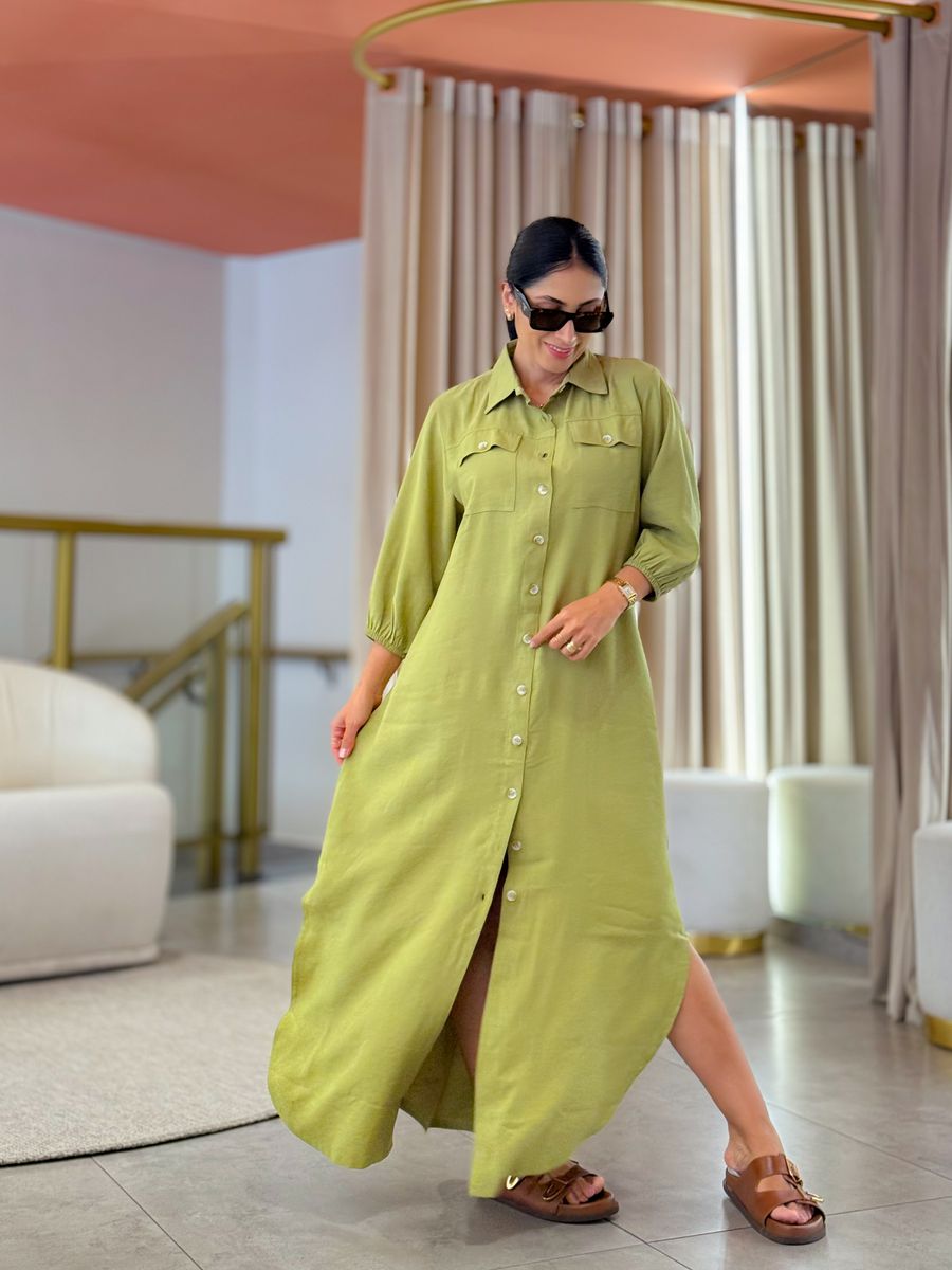Vestido Betania Verde
