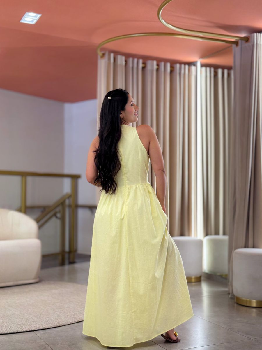 Vestido Kelly Amarelo
