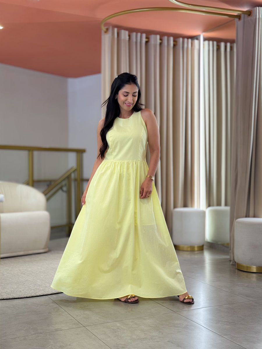 Vestido Kelly Amarelo
