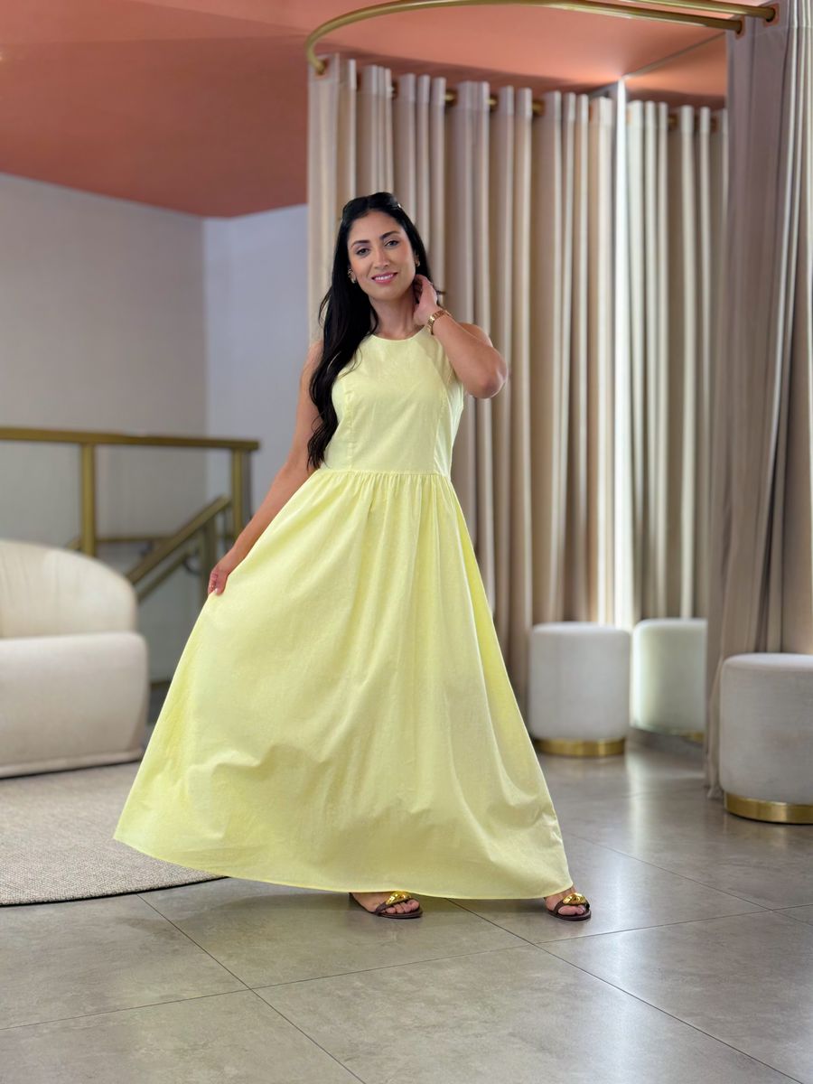Vestido Kelly Amarelo