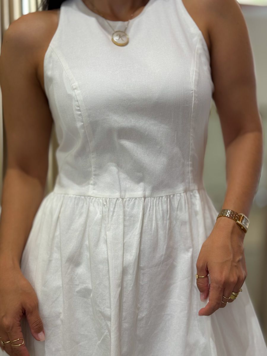 Vestido Kelly Off White