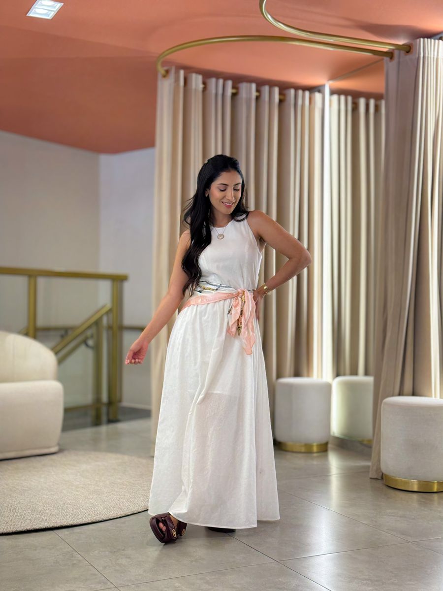 Vestido Kelly Off White