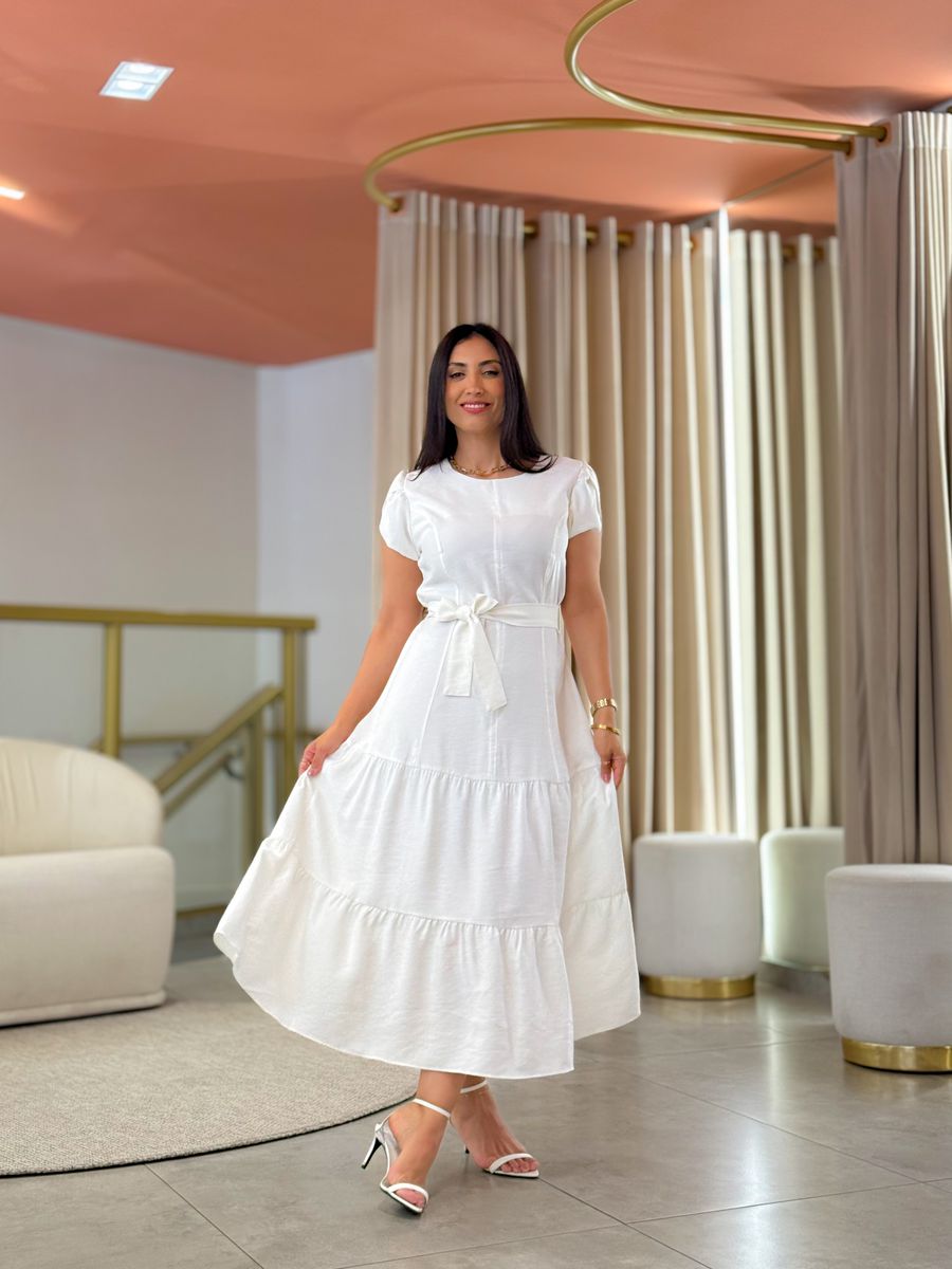 Vestido Livia Branco