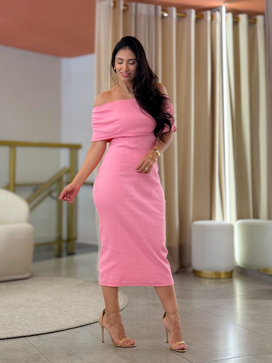Vestido Carolina Rosa Bebe