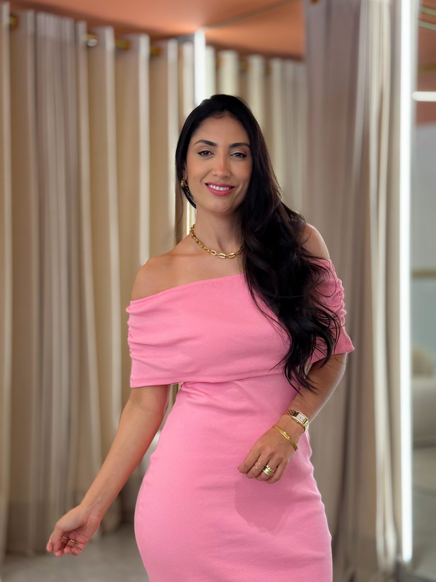Vestido Carolina Rosa Bebe