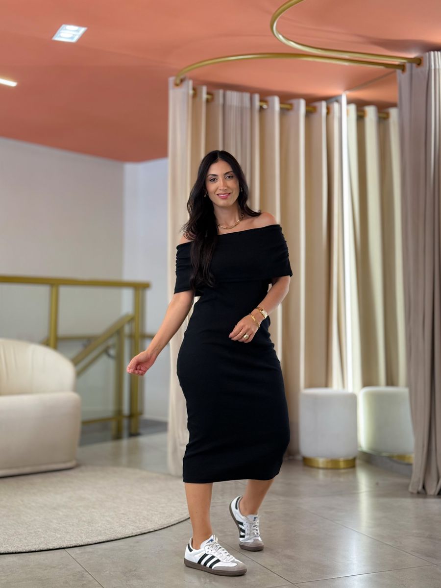 Vestido Carolina Preto