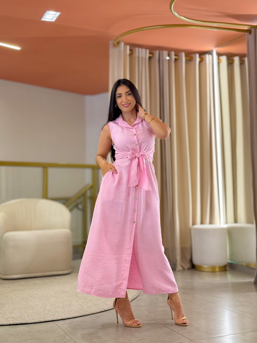 Vestido Helena Rosa Bebe