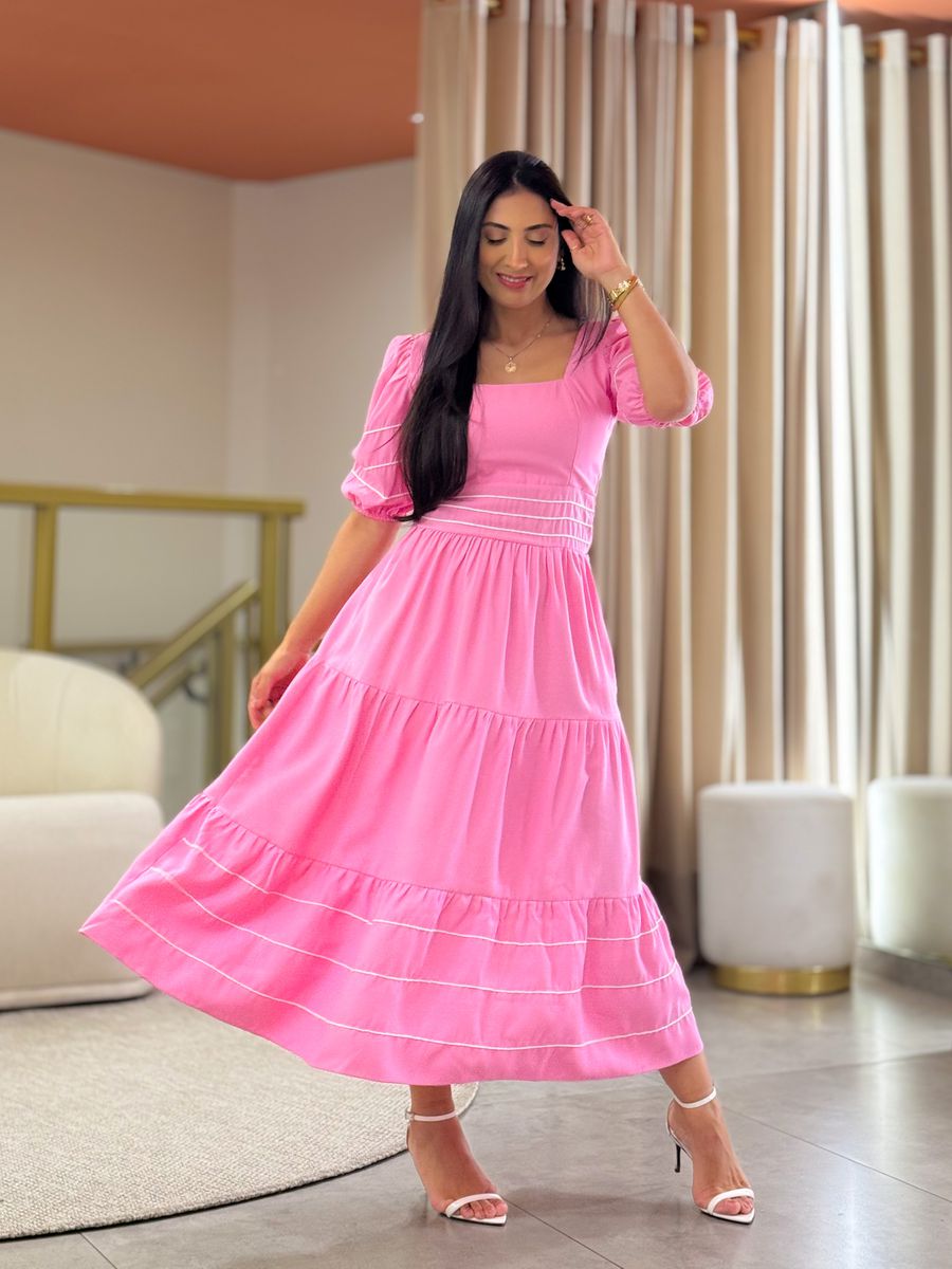 Vestido Carla Rosa Bebe