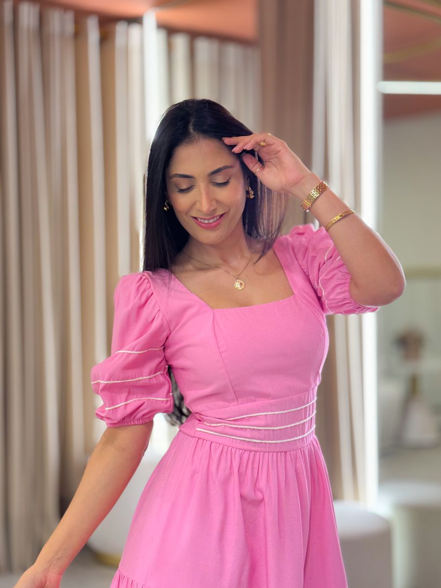 Vestido Carla Rosa Bebe