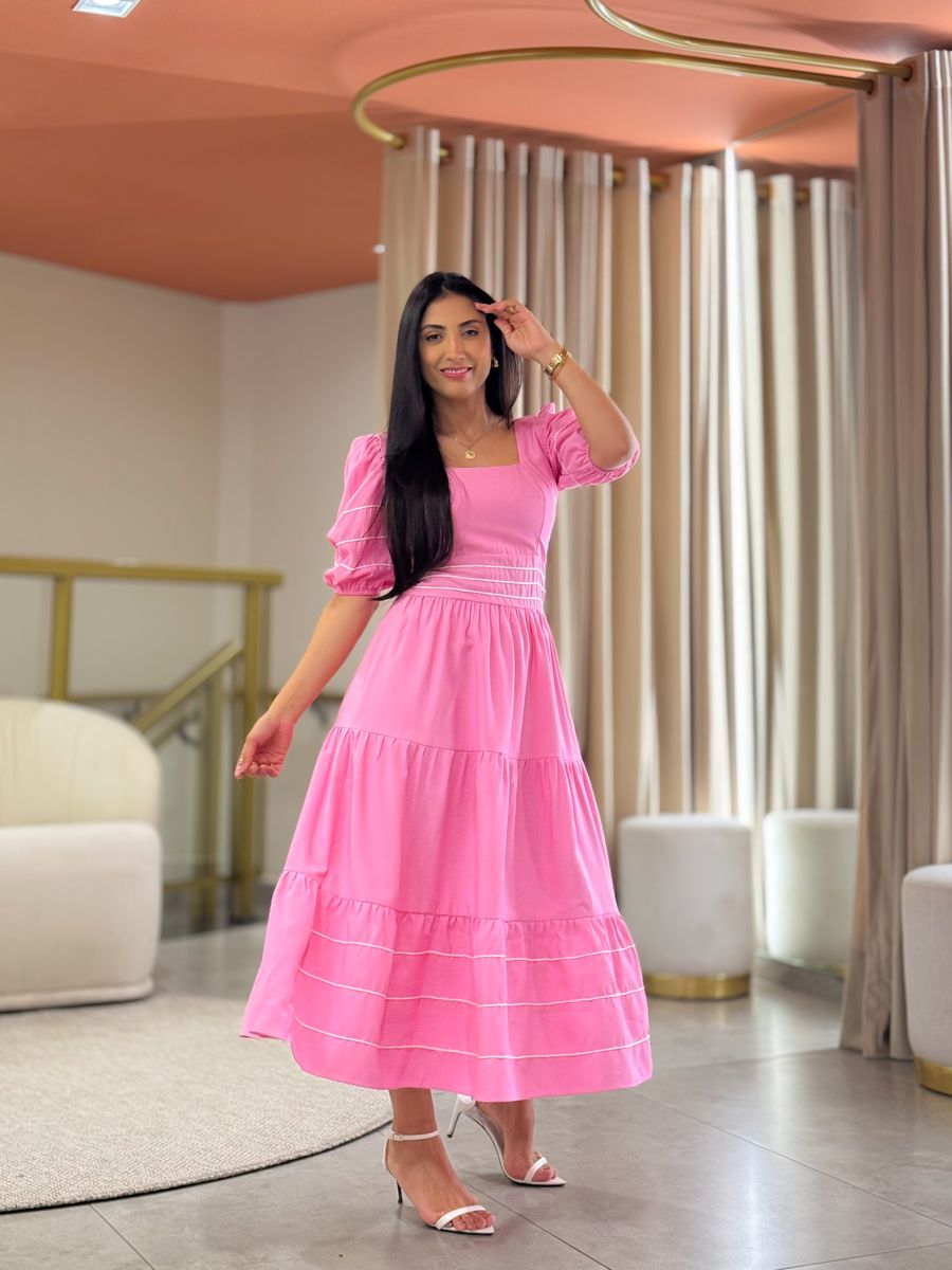 Vestido Carla Rosa Bebe