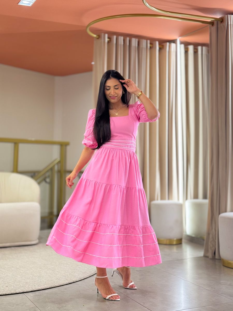 Vestido Carla Rosa Bebe