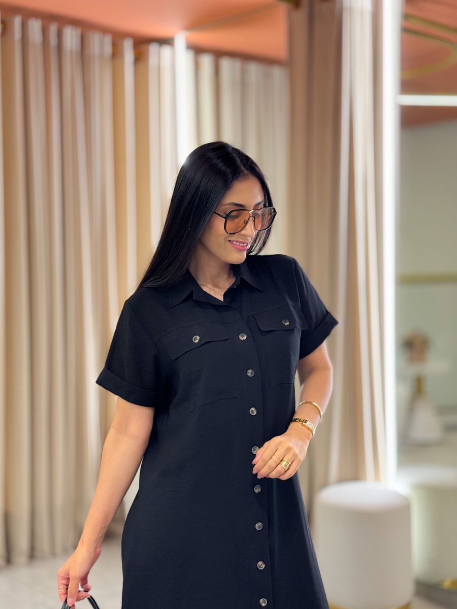 Vestido Fabi Preto