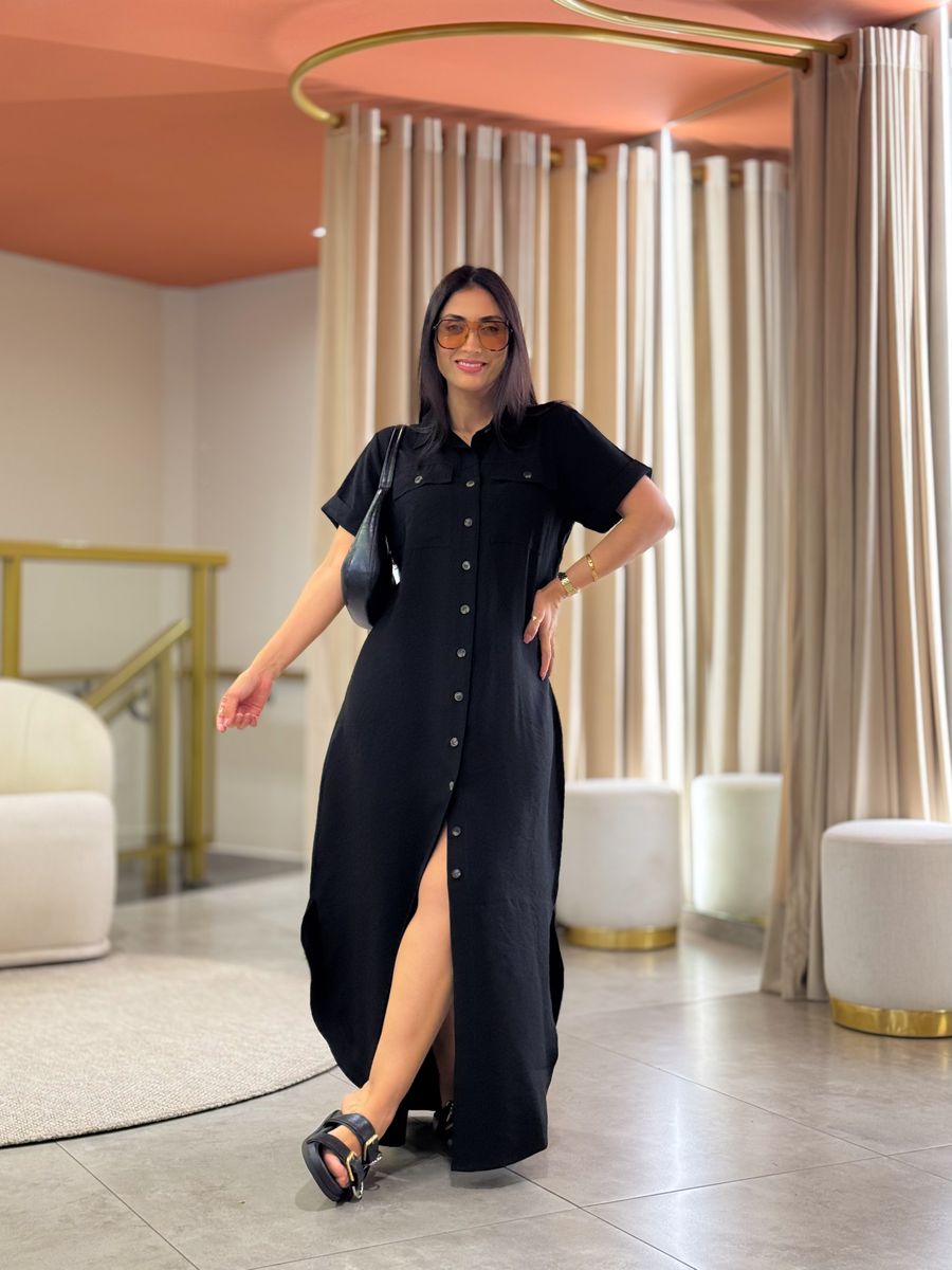 Vestido Fabi Preto
