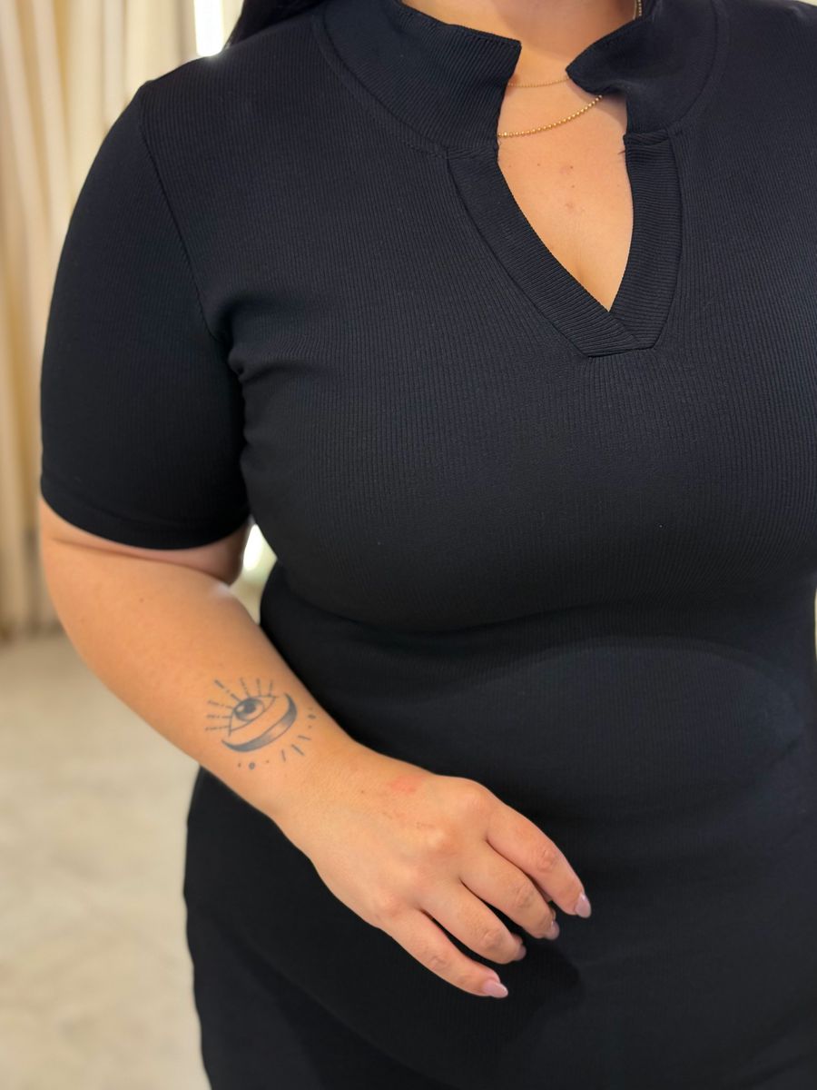 Vestido Celina Preto