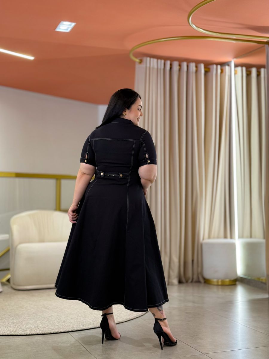 Vestido Rebeca Preto