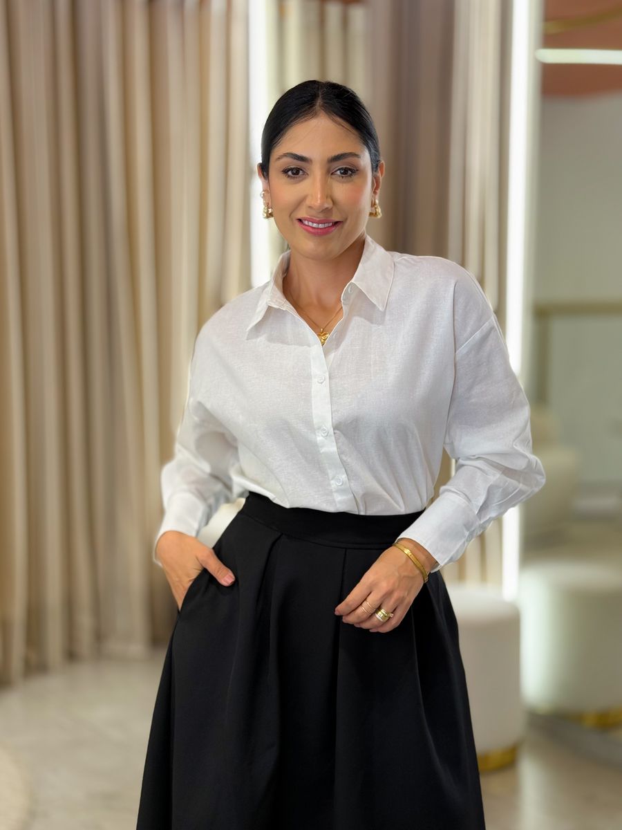 Camisa Olivia Branca