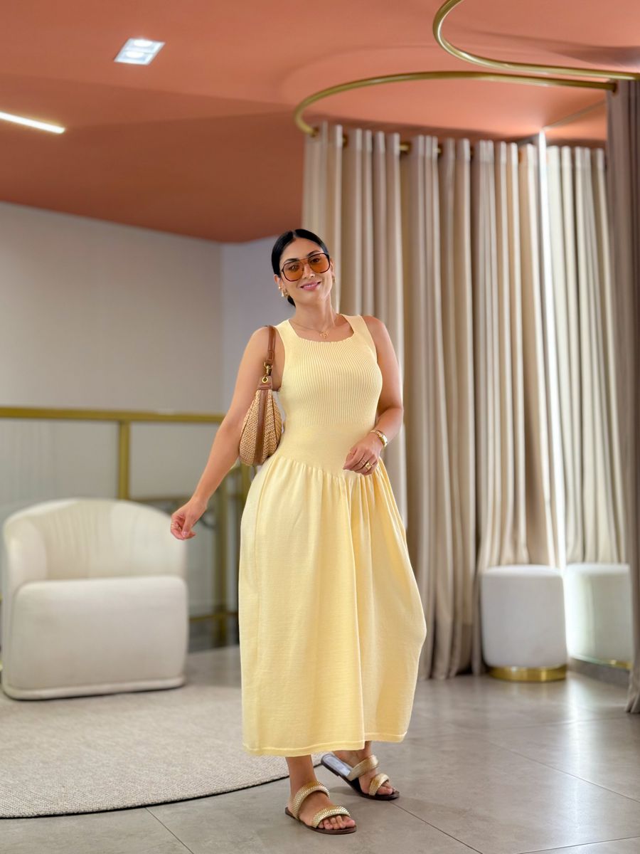 Vestido Tati Amarelo
